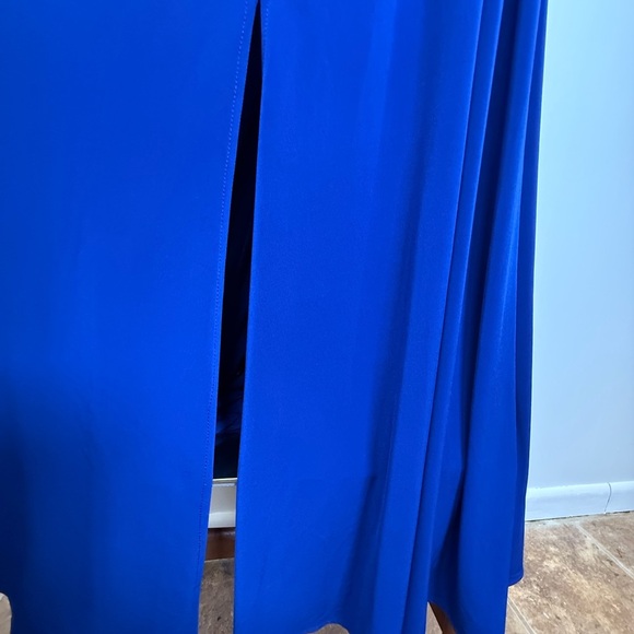 R&M Richards Embellished Waist Gathered Halter Dress Women’s Size 8 Petite - Picture 15 of 17